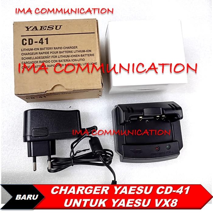 Ready CHARGER HT YAESU VX8 VX-8DR CASAN HT YAESU CD-41