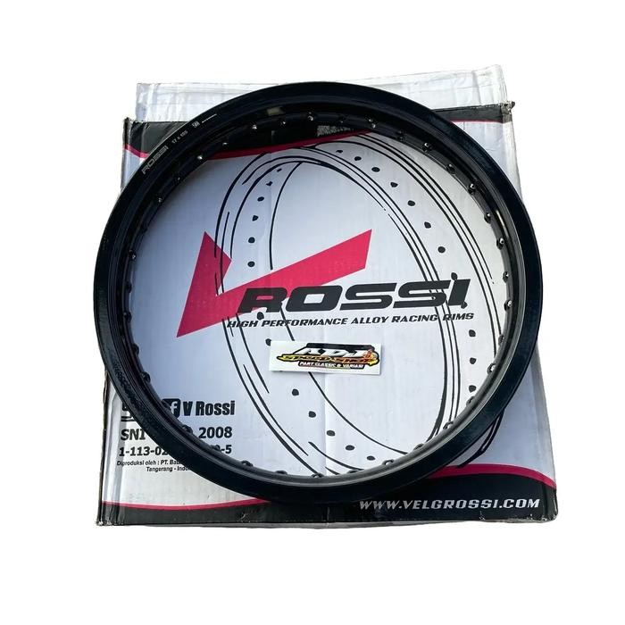 VELG LINGKARAN ROSSI vrossi hitam glossy ring17 ukuran 140 160 185 Kendaraan Motorcycle