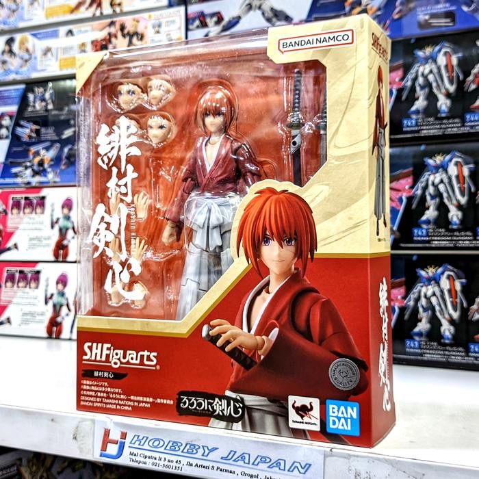 Ready SHF Himura Kenshin Himura Bandai S.H.Figuarts Rurouni Kensshin Samurai X