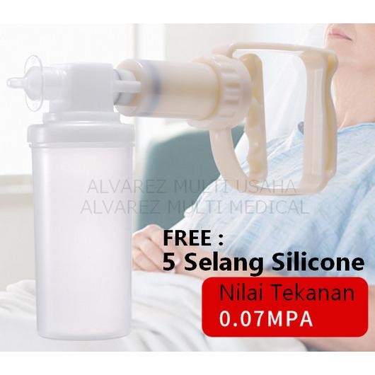Pompa Dahak Manual / Sputum Aspirator/Pompa Hisap Dahak