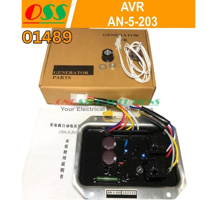Avr Denyo An 5-203 Dan An 5-203R Untuk Dinamo Genset