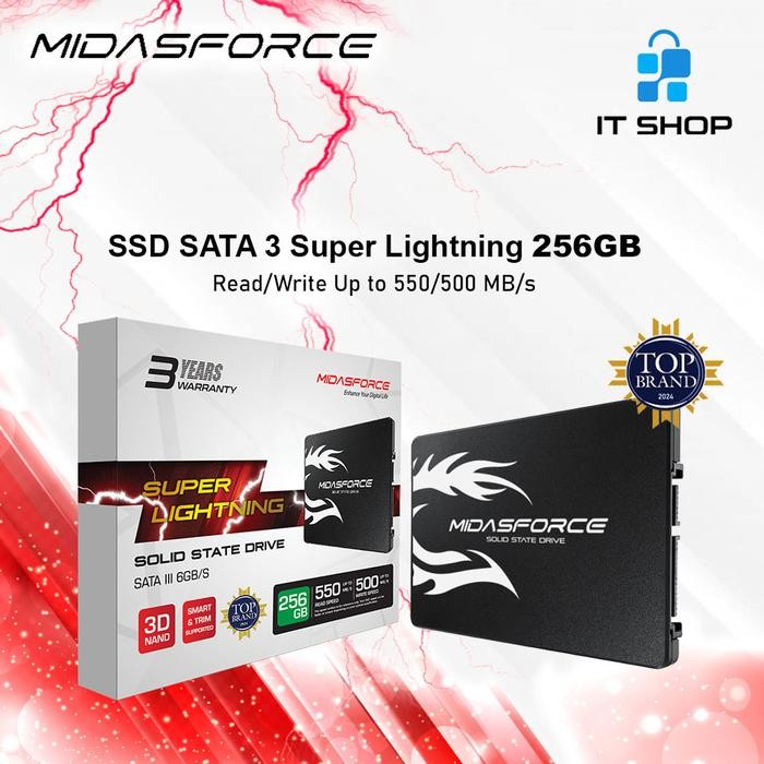Midasforce SSD Superlightning 256GB