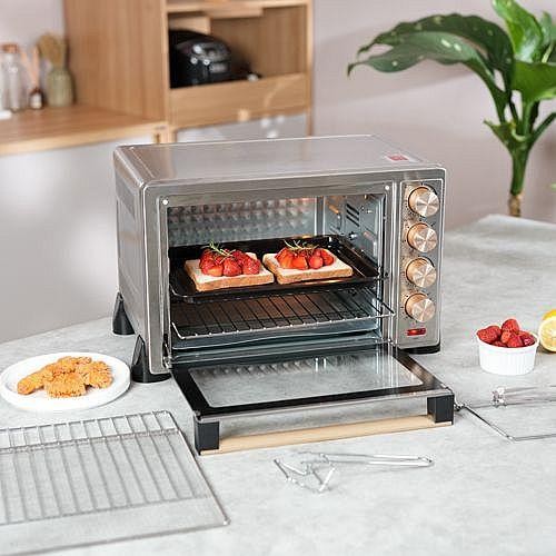 Oven Listrik Idealife MO-3501 Low Watt Kapasitas 35 Liter