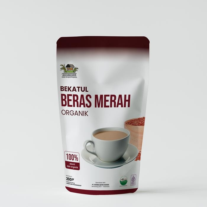 Cepatsampai- Bekatul Beras Merah Organik