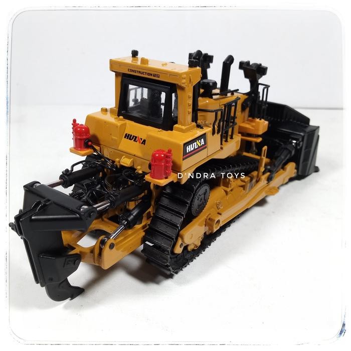 HUINA DIECAST DOZER Miniatur Alat Berat Bulldozer