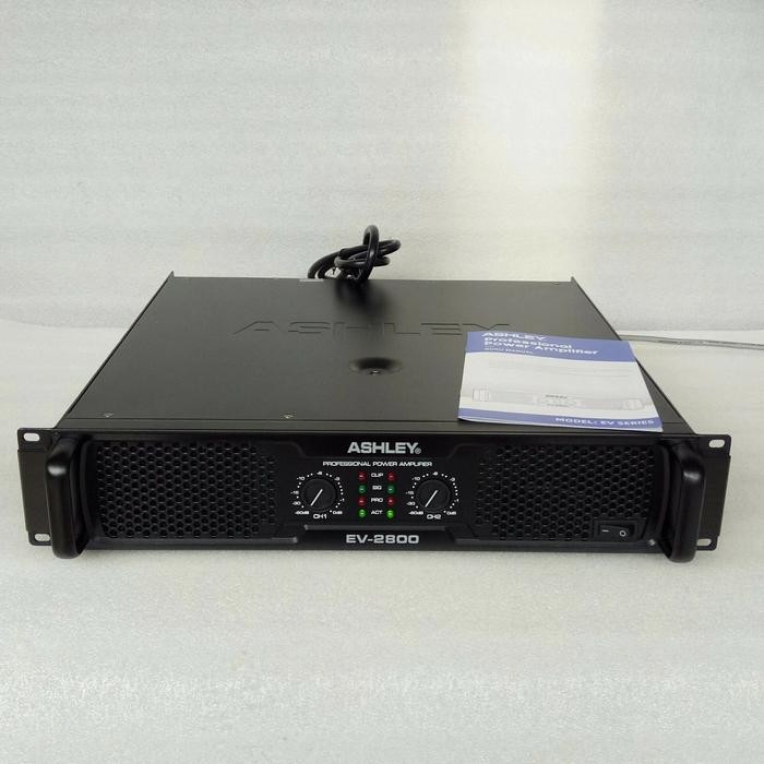 Power ASHLEY EV2800 original ashley ev 2800 murah 2x 800W 8ohm