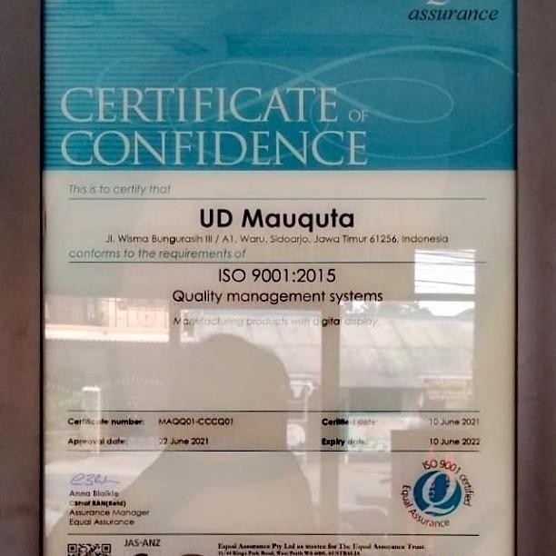 bnYkPromo- Jam Digital Masjid Tauqoly Plastik Kokoh 7 Segment 0.5 Inchi Tq05Pp