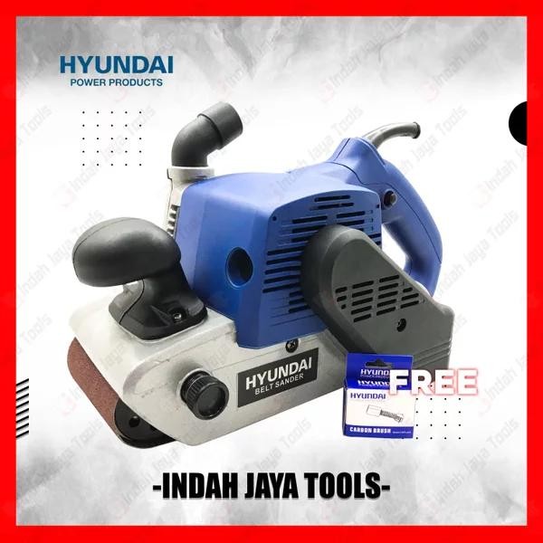 BERKUALITAS HYUNDAI HDBS610 Mesin Belt Sander Amplas Tank Baja