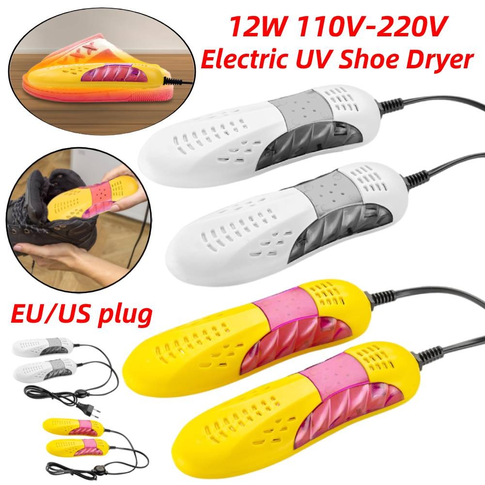 Shoe Dryers UV Sterilization Dehumidification Quick Drying Shoe Dryer Portable Shoe Rack Heater Deod
