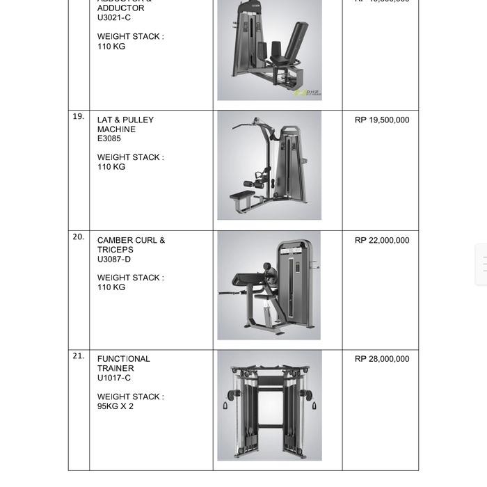 Alat Fitness Paket Gym-Dhz(Original)Paket Gym Rumahan-Alat Fitnes Tbk