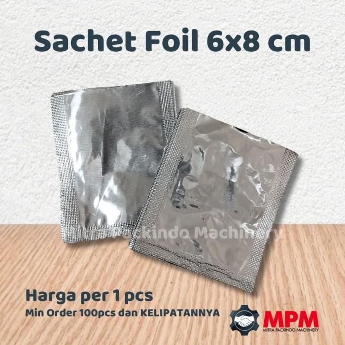 TerBaikBulanini- Sachet Foil Kopi 6X8 Cm - Plastik Kemasan Aluminium Foil 6 X 8 Cm