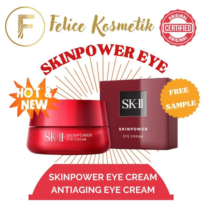 SK-II SK2 SKII SK II Skinpower Eye Cream 15gr Skin power eye cream krim mata Perawatan Mengencangkan
