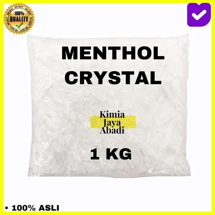 Super Menthol Crystal 1 Gram / Mentol Kristal 1 KG (FOOD GRADE)
