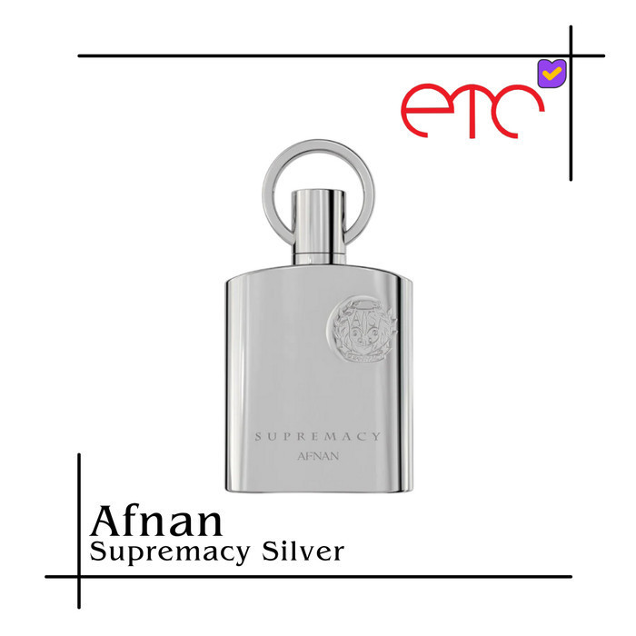 yy09- Parfum Pria Afnan Supremacy Silver Edp 150Ml For Men