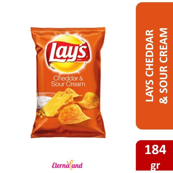 Eat,- Lays Snack - Lays Keripik Kentang Impor Usa
