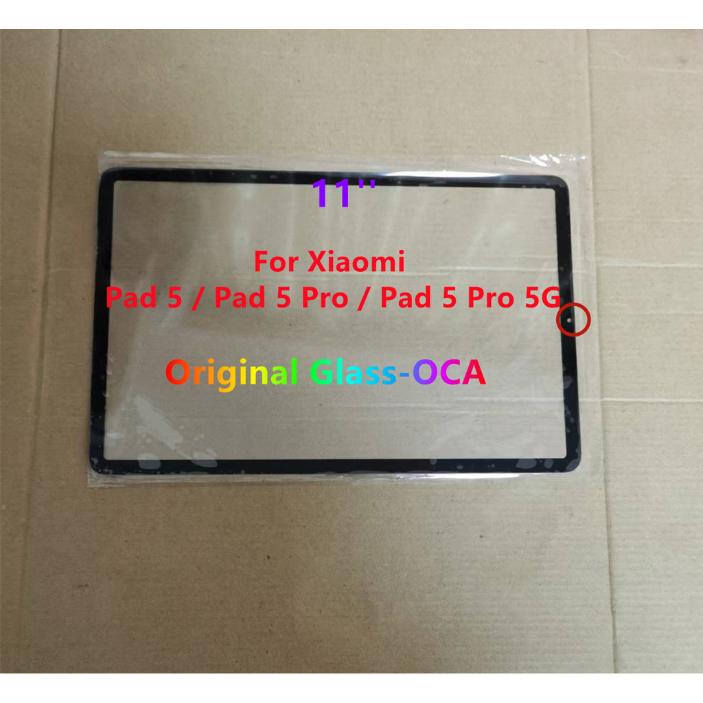 New Glass + Oca Original 11'' For Xiaomi Pad 5 / Pad 5 Pro / 5G Xiaomi Mi Pad 5 Touch Screen Front