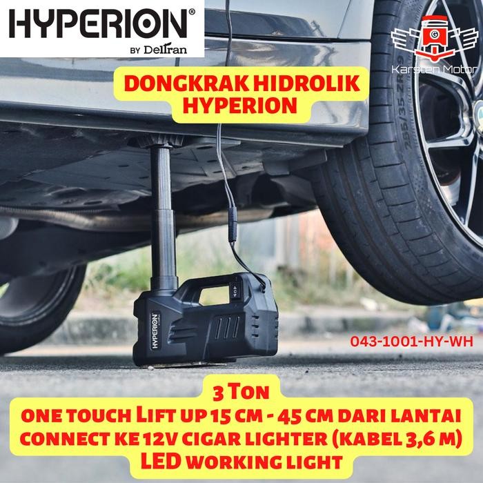 Ready Dongkrak Mobil Elektrik 3 ton Dongkrak Hidrolik Elektrik - HYPERION