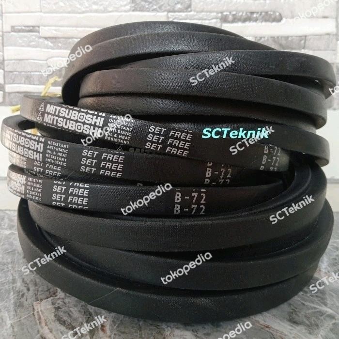 Ready Van Fan V Belt Mitsuboshi B72 / MITSUBOSHI VanBelt FanBelt VBelt B 72