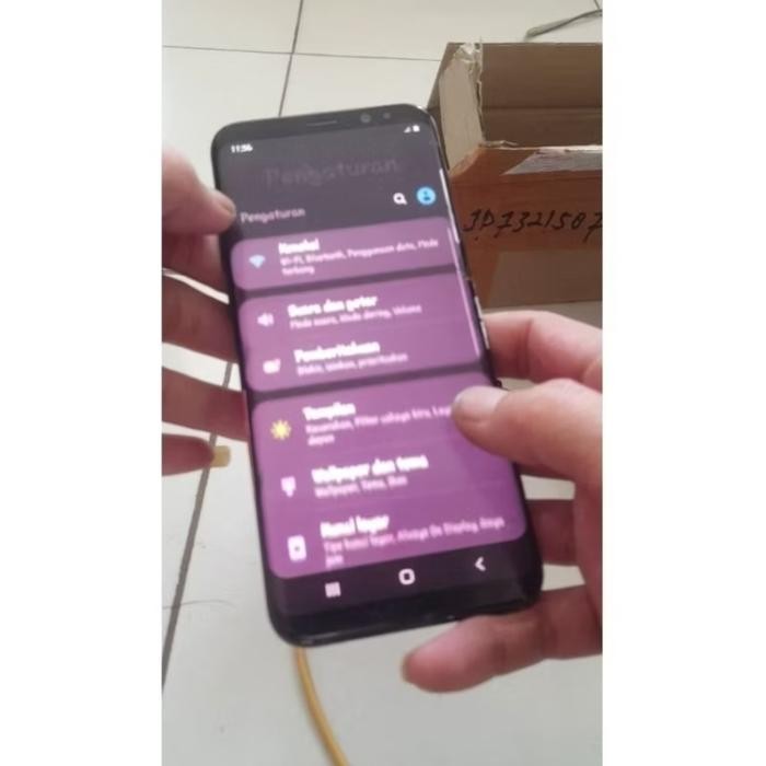 mesin normalan samsung s8plus