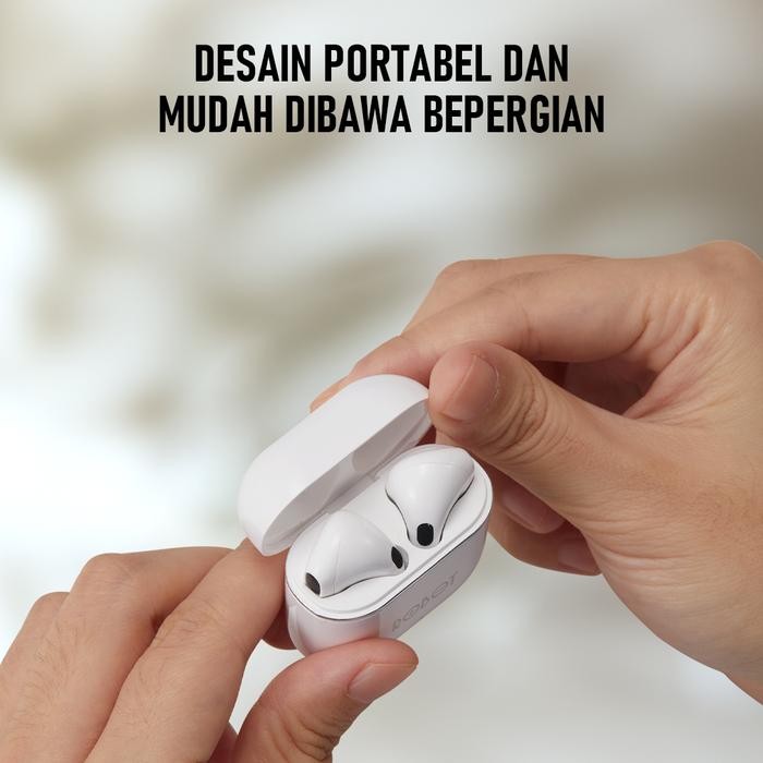 Robot Tws Wireless Earphone Airbuds T50S Original Smart Tws Headset Bluetooth Earbuds Full Bass