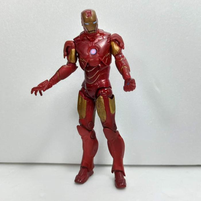 HOT SALE MAINAN ACTION FIGURE IRONMAN IRON MAN MARK 43 TINGGI SEKITAR 3.75 INCH TERMURAH