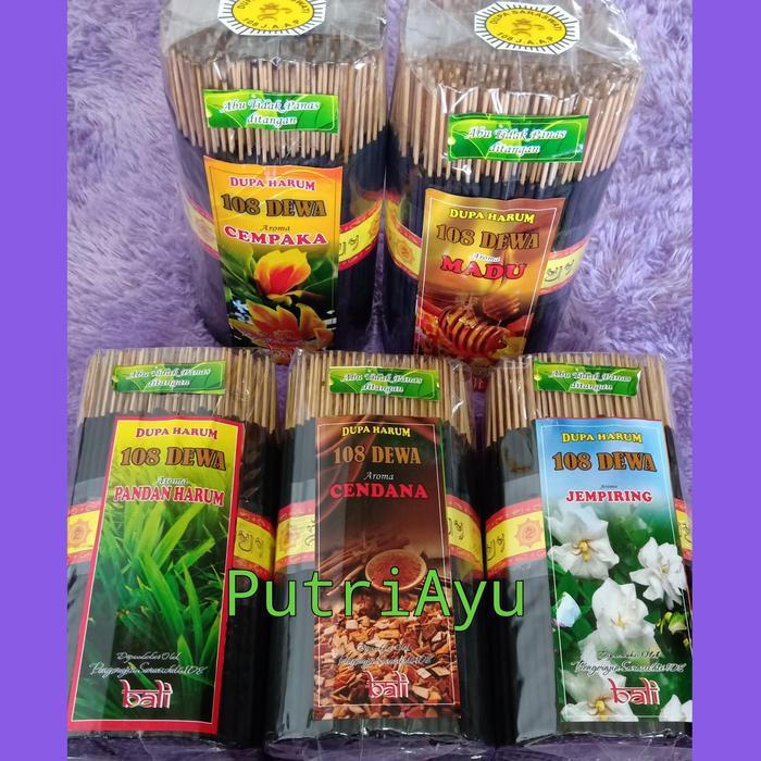 Hio Dupa Pendek 16cm Gulung Sedang Dupa Harum 108 Dewa full aroma