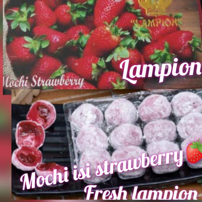 Mochi Sukabumi Lampion Kaswari Mochi Strawberry