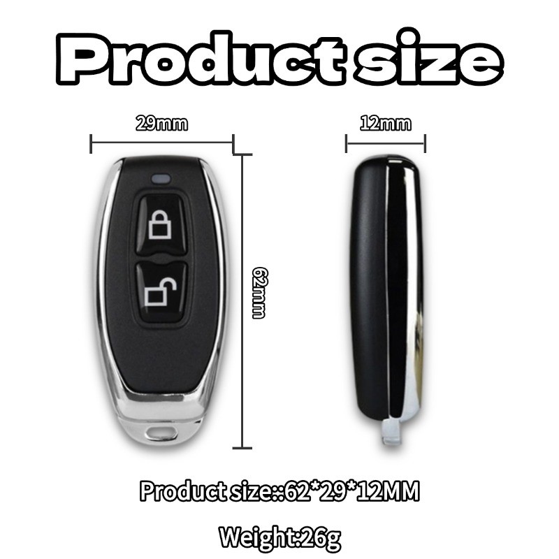 433Mhz Remote Control Switch AC220V 230V SingleCH Mini Modul Multifunction Wireless Remote Control