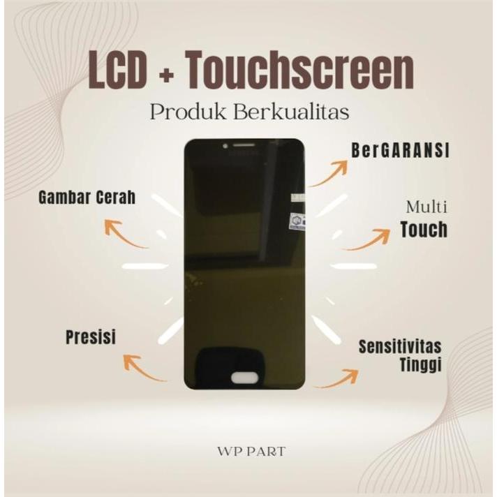 NEW LCD + TOUCHSCREEN SAMSUNG C7010/ C7 PRO/ C7+ (ORI BLACK)