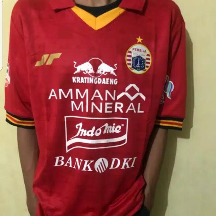 Baru Jersey Persija Merakyat Full Sponsor