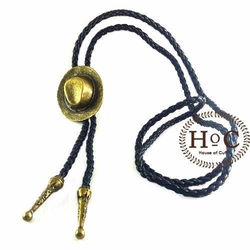 DASI BOLO TIE COWBOY BRONZE BOLO