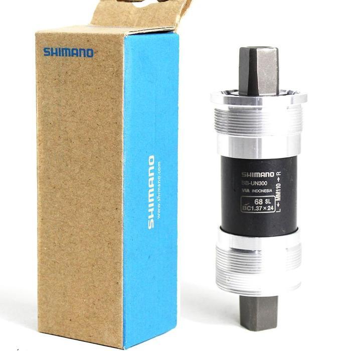 Baru Bottom Bracket Bb Taper Square 110 117.5 123 Shimano Bb-Un300 Bearing - Bb Kotak Sepeda