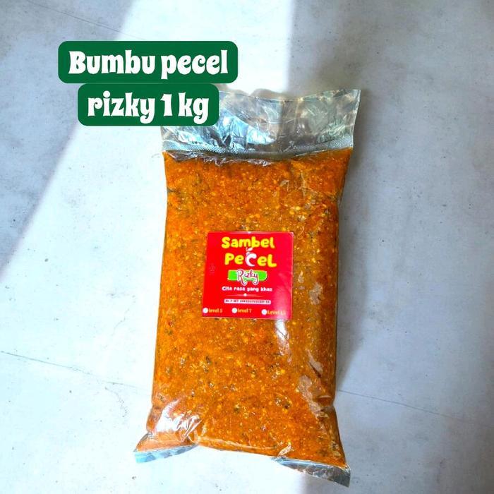 Spesial 1 kg sambel pecel Rizky 1 kg bumbu pecel enak gurih