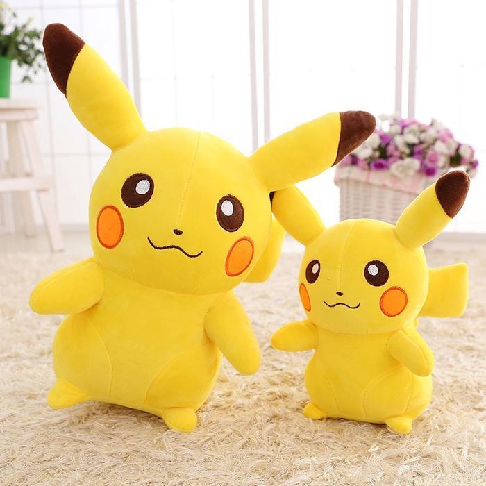 BONEKA PIKACHU JUMBO ORIGINAL/BONEKA LUCU LEMBUT/BONEKA JUMBO BAHAN
