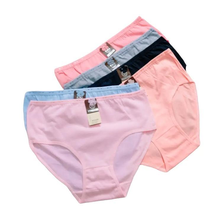 OBRAL MURAH ISI 3PCS-6PCS CELANA DALAM WANITA DEWASA BAHAN KATUN - CD WANITA KEKINIAN dewasa boxer