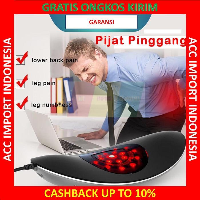 ALAT PIJAT PUNGGUNG PINGGANG ELECTRIC LUMBAR MASSAGER TRACTION DEVICE