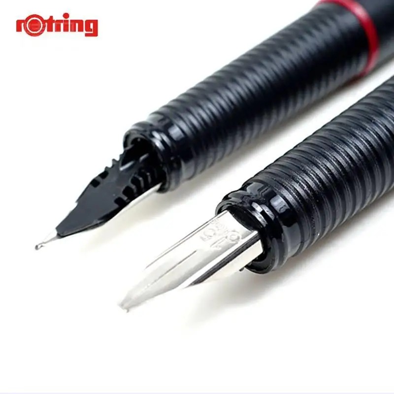 Rotring Art Pen Fountain Pen Germany Original Croquis Drawing Practice Parallel Ink Cartridges