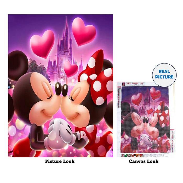TERLARIS LovelyCraftStore DIY Diamond Painting P54 ~ Cartoon Series Sulam Lukisan Berlian Sulam