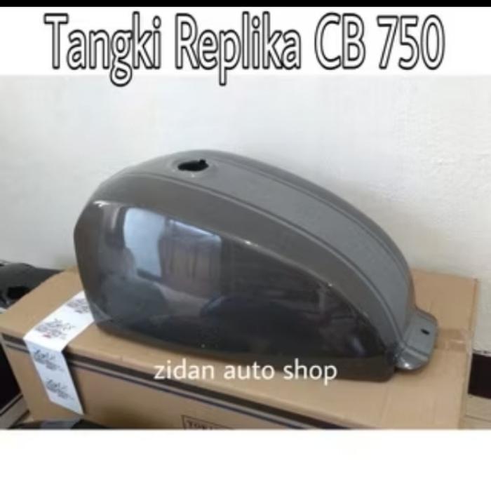 Tangki model.CB 750 buat motor karbu tutup tangki biasa bisa request