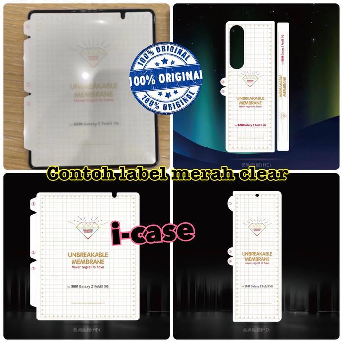 Terbaru Anti Gores Z Fold 3 Screen Protector Samsung Galaxy Fold3 5G Hydrogel