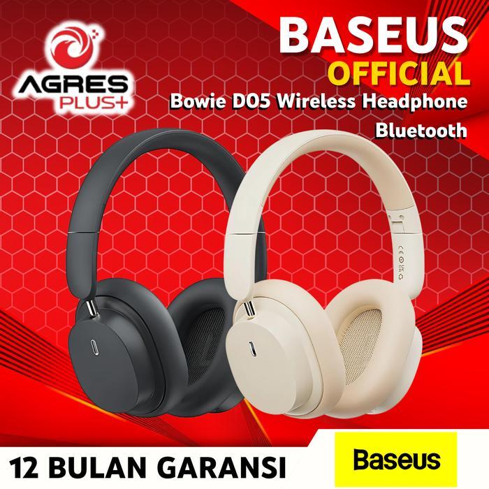 Baseus Bowie Wireless Headphone D05 Foldable Headphone Bluetooth Mic