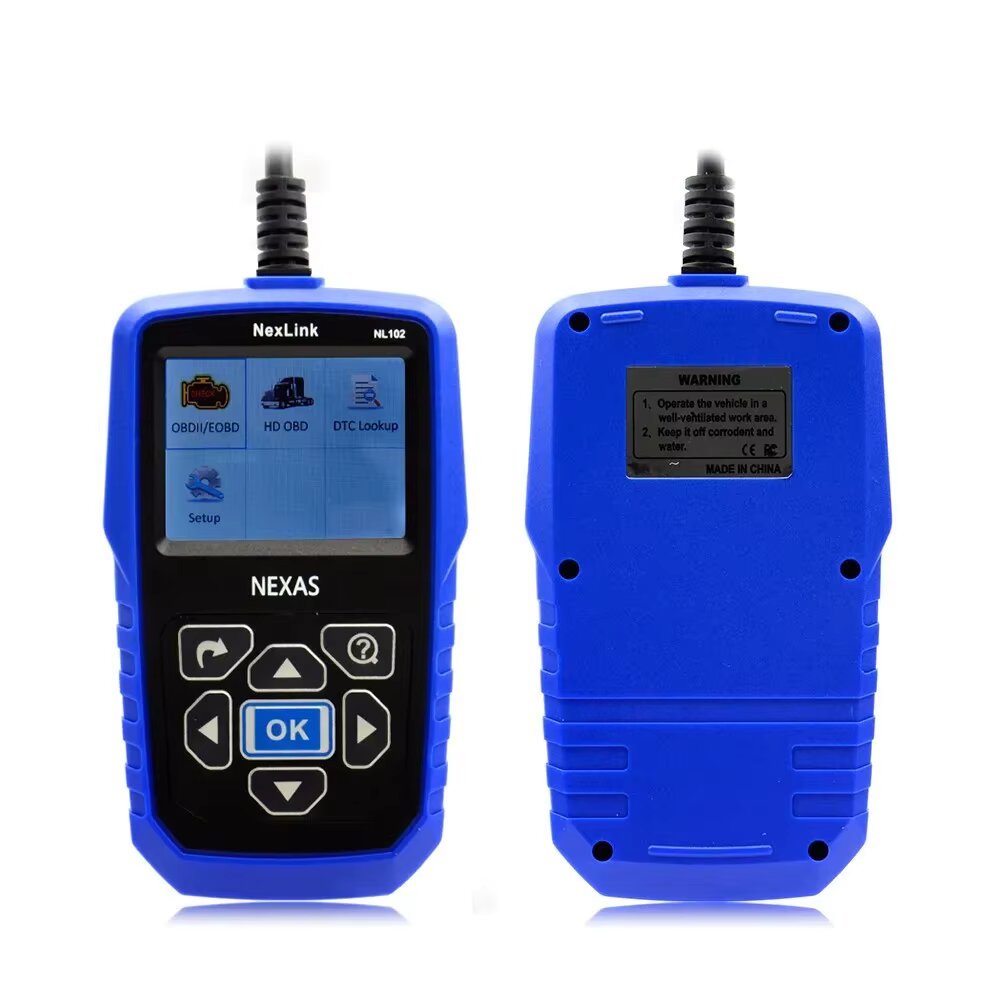 DISKON 2025 Heavy Duty Truck Diagnostic Diesel Engine Scanner NEXAS NL102 OBD2 Truck Diesel Scan Too