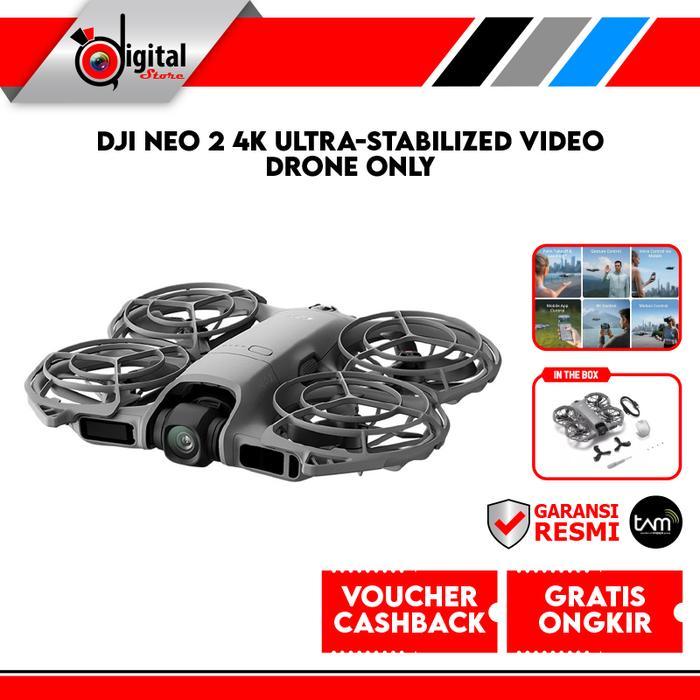 DJI NEO 2 4K Ultra-Stabilized Video - DJI NEO 2 Drone - NEO 2 DRONE ONLY