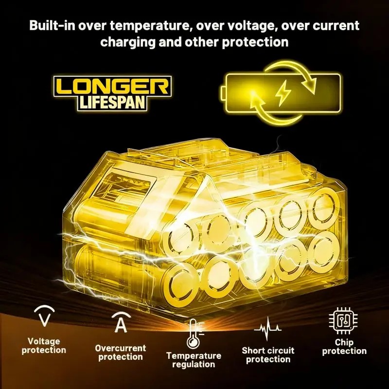 Original DEWALT 20v/60V battery DCB606 DCB609 DCB182 DCB205 DCB206 DCB209 power tool Dewalt 18V