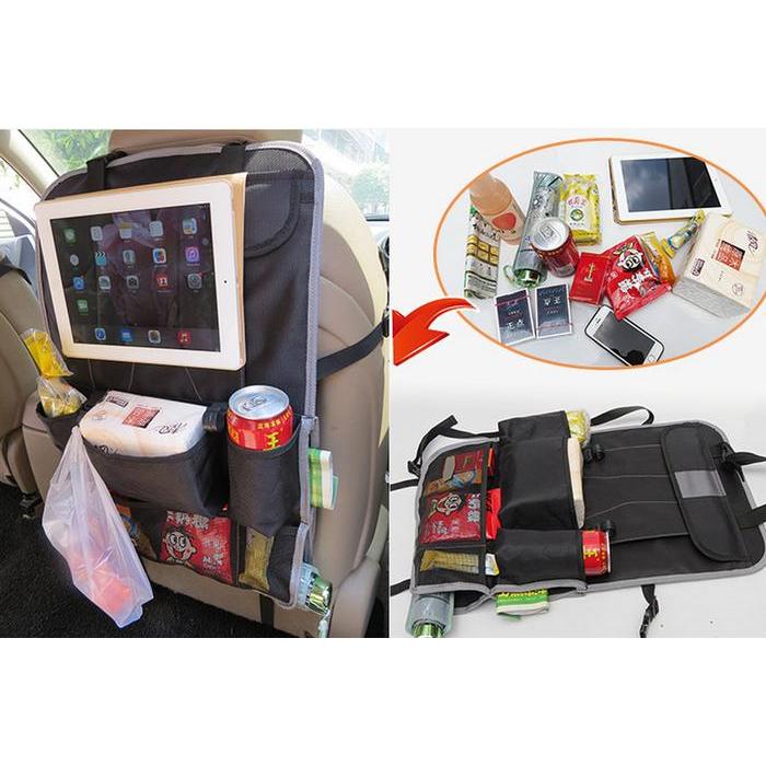 CAR ORGANIZER & TABLET HOLDER