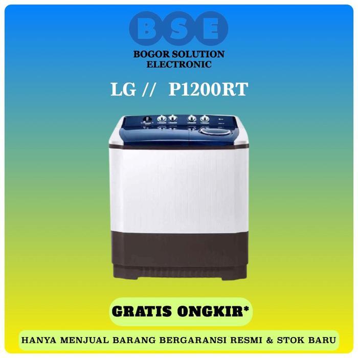 Mesin Cuci 2 Tabung 12Kg LG P1200RT Twin Tub LG P1200 RT 12Kg LG