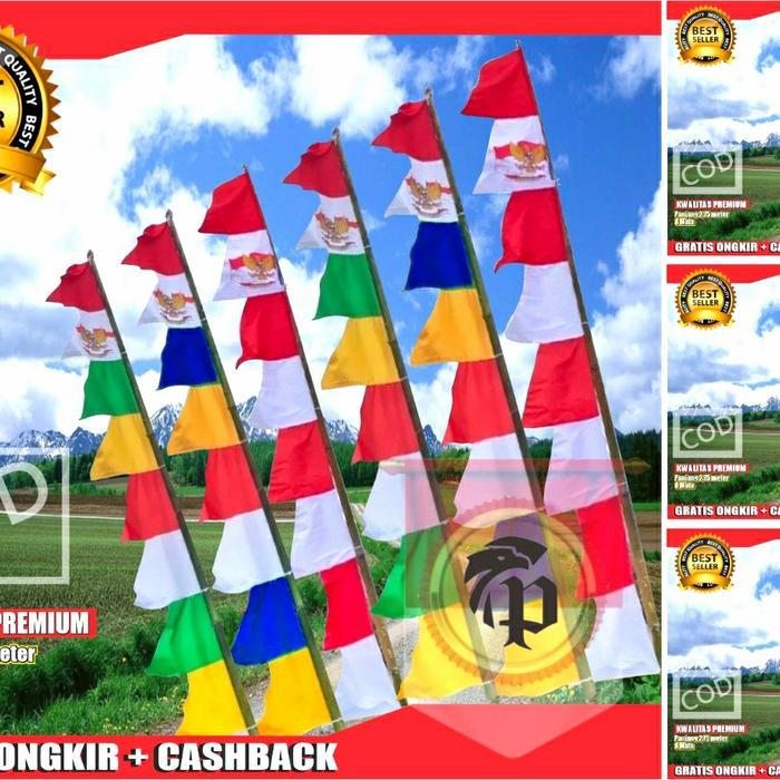 Bendera umbul umbul paket kodian