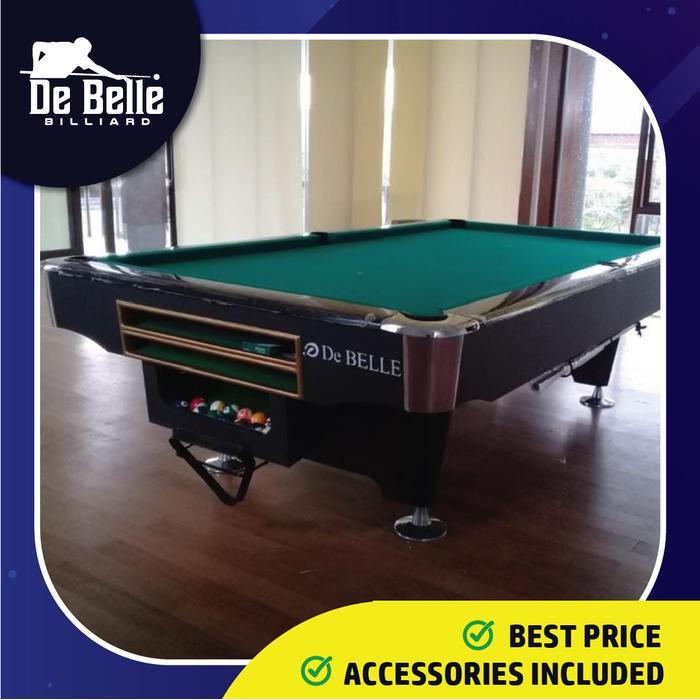 Meja Billiard Pluto 9 Feet Ori Marmer Lengkap Aksesoris (Invoice)