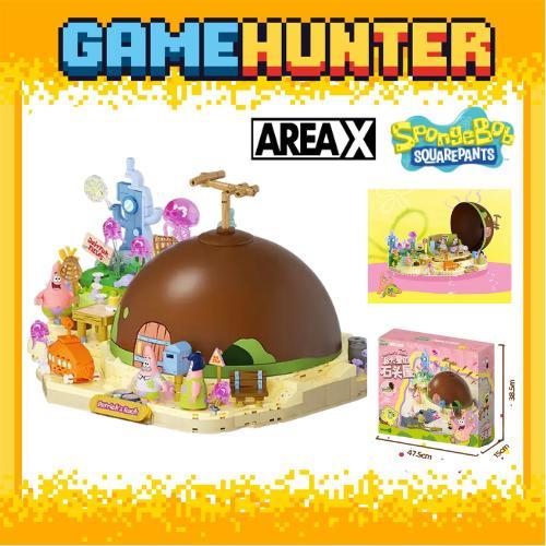 Area-X / Areax Spongebob Patrick Star Stone House Ab0089