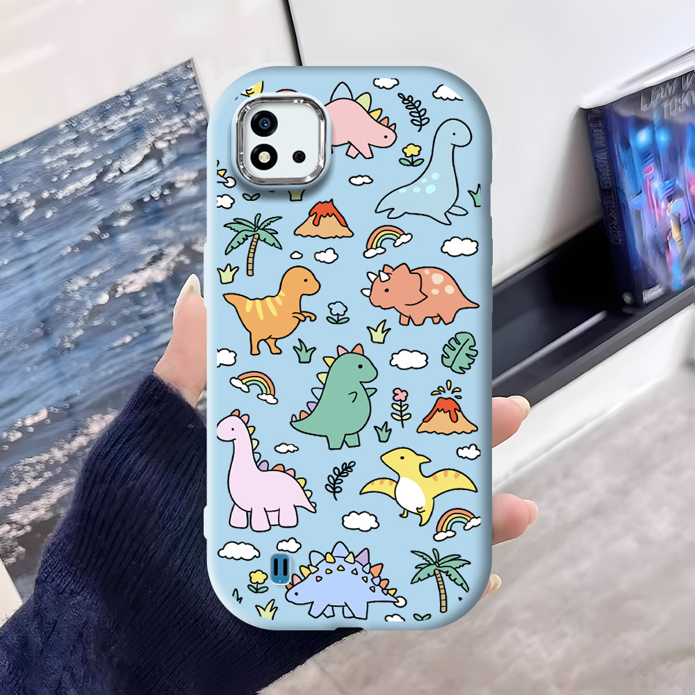 Kartun Soft case Premium Full Case For Realme C20 C20A C11 2021 CaseCase Silicone Phone Soft Kesing 